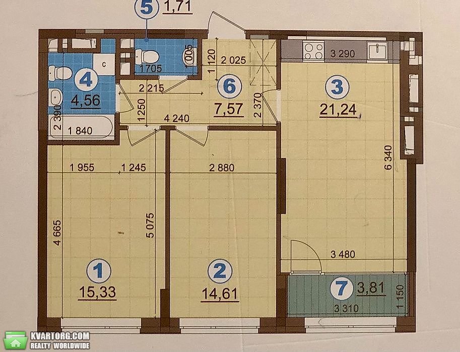 Sell 2-room apartment. Киев,  Правды пр — photo 2