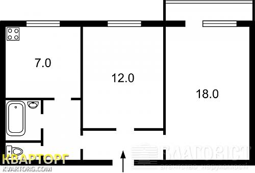 Sell 2-room apartment. Киев,  Вербицкого — photo 2