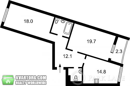 Sell 2-room apartment. Киев, Героев Сталинграда пр — photo 4