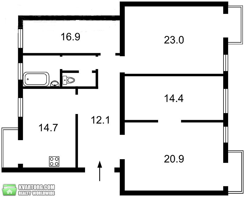 Sell 4-room apartment. Киев,  Липская — photo 8