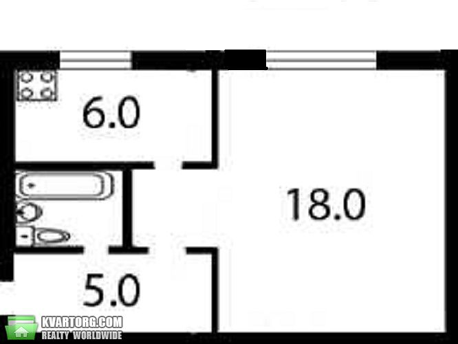 Sell 1-room apartment. Киев,  Ереванская — photo 8
