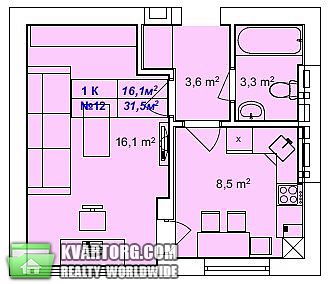 Sell 1-room apartment. Киев, Мира — photo 2