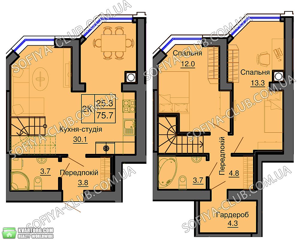 Sell 3-room apartment. Киев,  Большая Окружная — photo 1