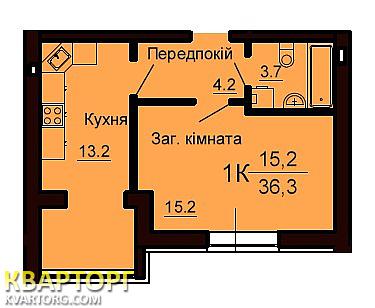 Sell 1-room apartment. Киев, Волынская — photo 8