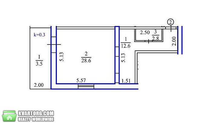 Sell 2-room apartment. Днепропетровск, Лабораторная — photo 3
