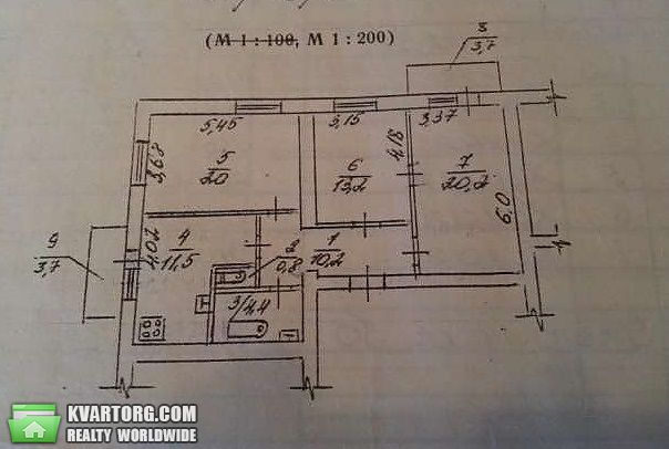 Sell 3-room apartment. Днепропетровск,  Октябрьская — photo 1