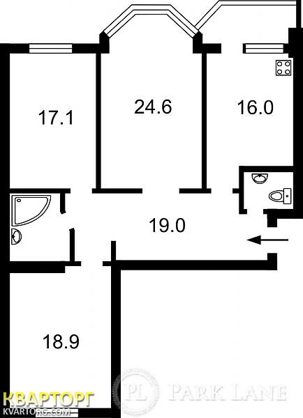 продам 3-комнатную квартиру. Киев,   Княжий Затон - фото 8