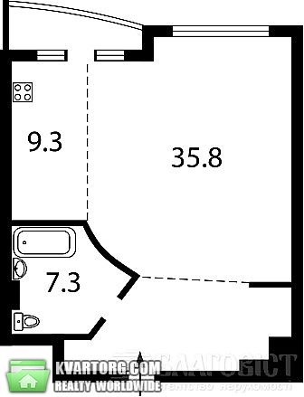 Sell 1-room apartment. Киев, Жилянская — photo 1