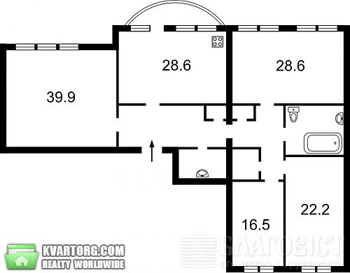 Sell 4-room apartment. Киев, Героев Сталинграда пр — photo 6