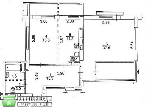 Sell 2-room apartment. Киев, Щорса — photo 9