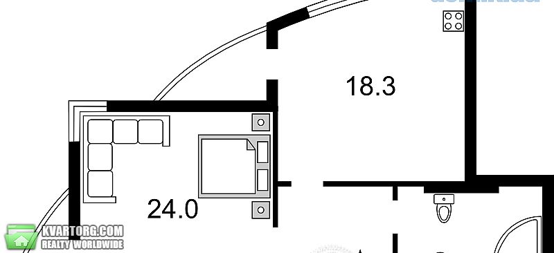 Sell 2-room apartment. Киев,  Старонаводницкая — photo 9