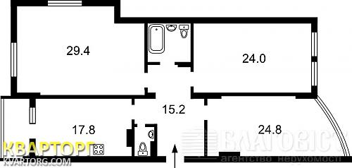 Sell 3-room apartment. Киев,  Коломиевский пер — photo 2