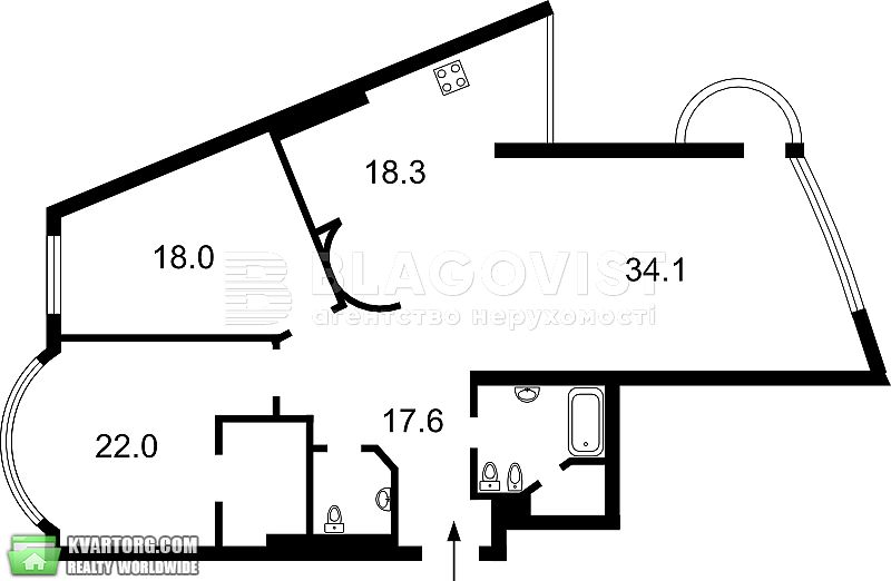Sell 3-room apartment. Киев,  Старонаводницкая — photo 3