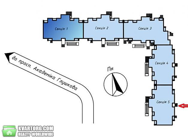 Sell 1-room apartment. Киев,  Глушкова пр — photo 4