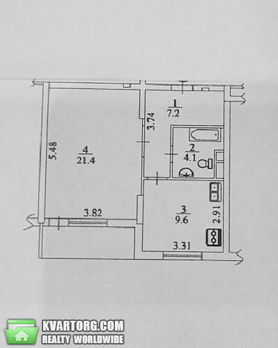Sell 1-room apartment. Киев,  Ломоносова — photo 9