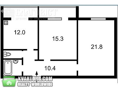 Sell 2-room apartment. Киев,  Урловская — photo 7