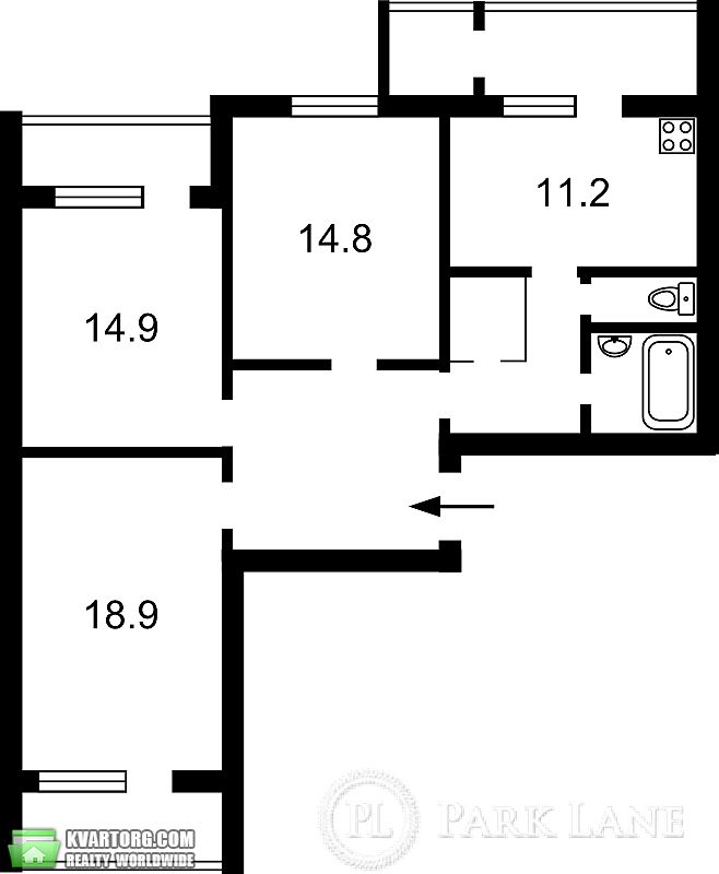 Sell 3-room apartment. Киев,  Драгоманова — photo 2
