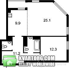 Sell 2-room apartment. Киев,  Дегтяревская — photo 3