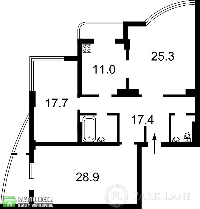 Sell 3-room apartment. Киев,  Победы пр — photo 4