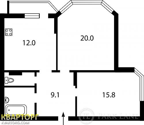 Sell 2-room apartment. Киев,  Гмыри — photo 3