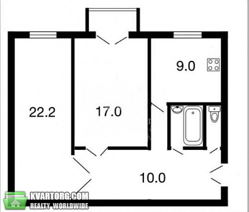 Sell 2-room apartment. Киев, Каменева Командарма — photo 3