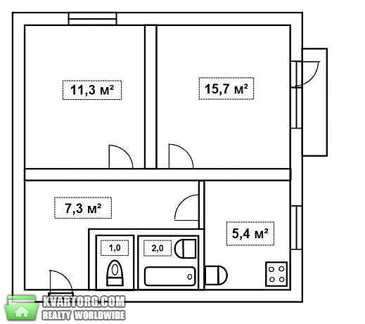 Sell 2-room apartment. Киев,  Вишни — photo 5