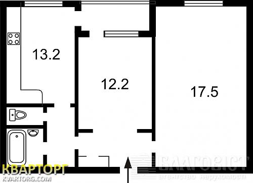 Sell 2-room apartment. Киев, Урловская — photo 7