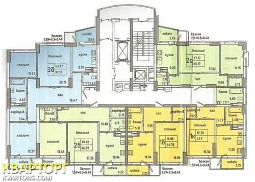 Sell 3-room apartment. Киев,  Лебедева Николая — photo 2