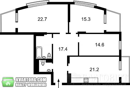 Sell 3-room apartment. Киев, Андрющенко — photo 4