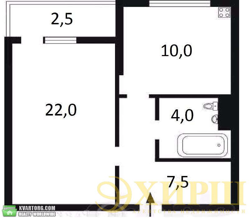 Rent out 1-room apartment. Киев,  Глушкова пр — photo 3