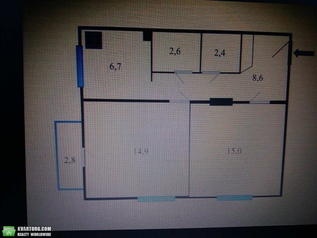 Sell 2-room apartment. Киев, пр Победы — photo 1