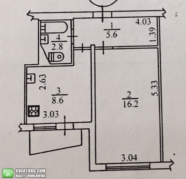 Sell 1-room apartment. Киев,  Голосеевская — photo 10