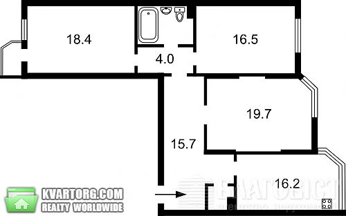 Sell 3-room apartment. Киев, Вильямса — photo 9