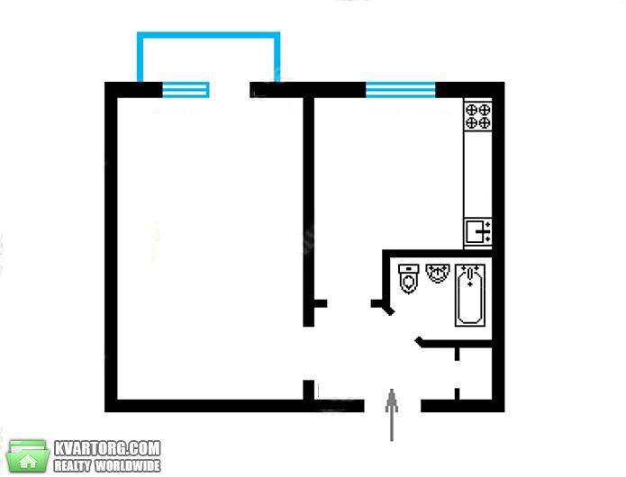 Sell 1-room apartment. Киев,  Стальского — photo 3