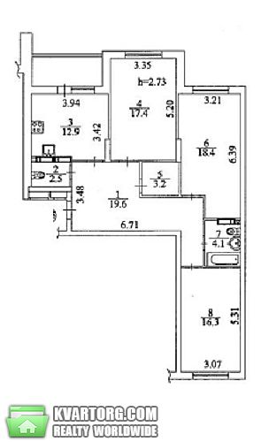Sell 3-room apartment. Киев,  Ясиноватский пер — photo 4