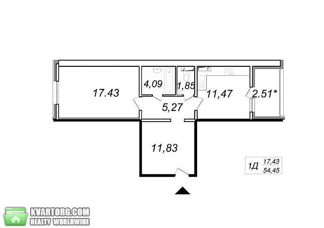 Sell 1-room apartment. Киев,  Глушкова пр — photo 2