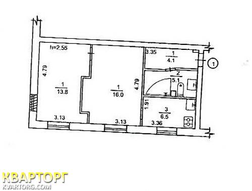 Sell 2-room apartment. Киев,  Межевая — photo 8