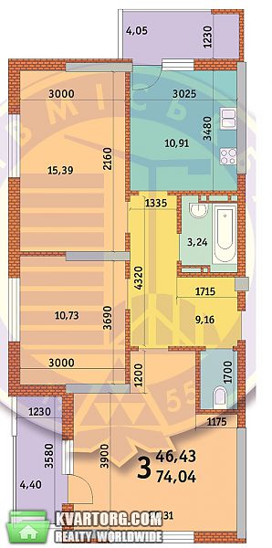 Sell 3-room apartment. Киев, Краснозвездный пр — photo 3