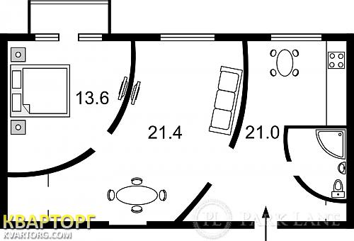 Sell 2-room apartment. Киев, Владимирская — photo 10