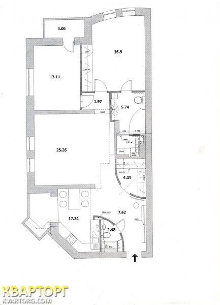 Sell 3-room apartment. Киев,  Амосова — photo 2