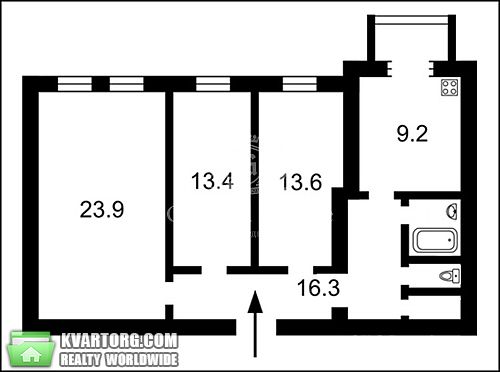 Sell 3-room apartment. Киев, Воровского — photo 7