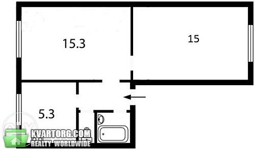 Sell 2-room apartment. Киев, Дегтяревская — photo 3