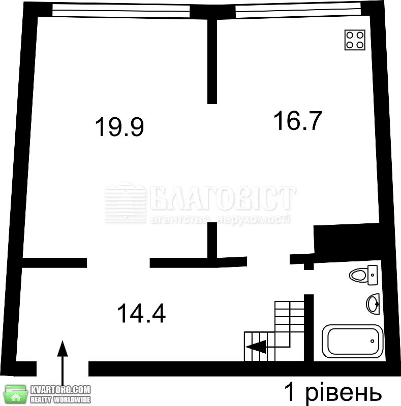 Sell 3-room apartment. Киев,  Ломоносова — photo 3