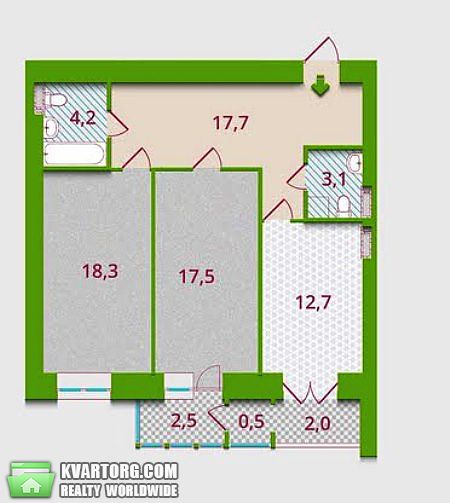 Sell 2-room apartment. Киев,  Островского — photo 2