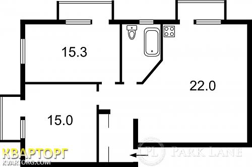 продам 3-комнатную квартиру. Киев,   Шевченко бул - фото 2