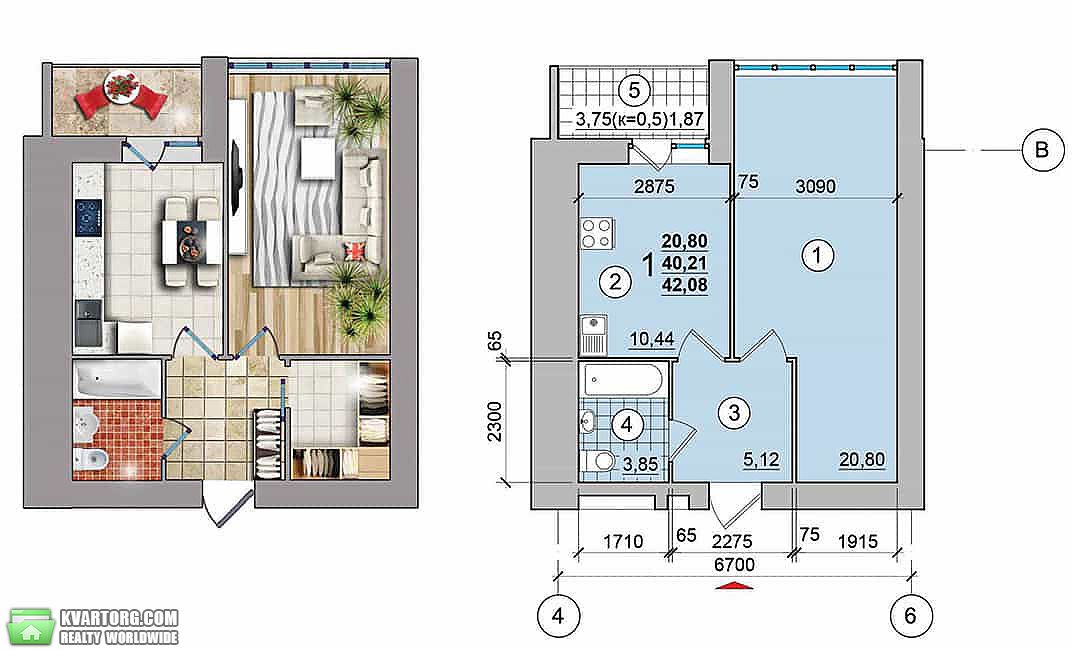 Sell 1-room apartment. Чернигов, Независимости — photo 2