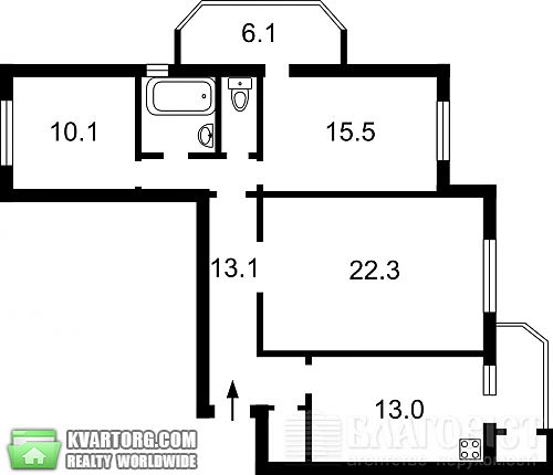 Sell 3-room apartment. Киев, Алма-Атинская — photo 5