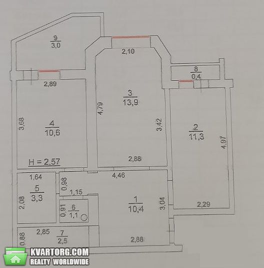 Sell 2-room apartment. Одесса, Бочарова — photo 5