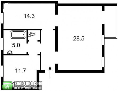 Sell 2-room apartment. Киев, Институтская — photo 5