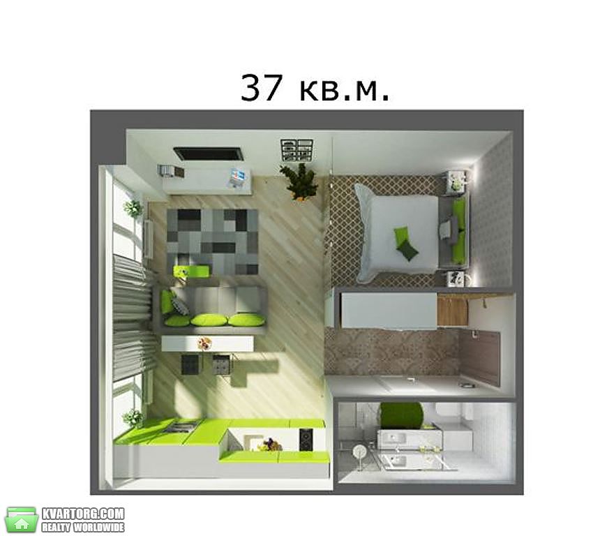 Sell 1-room apartment. Киев,  Машиностроительная — photo 8